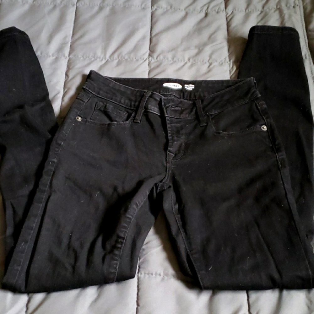 Old Navy Womens Rockstar super skinny low jeans 00